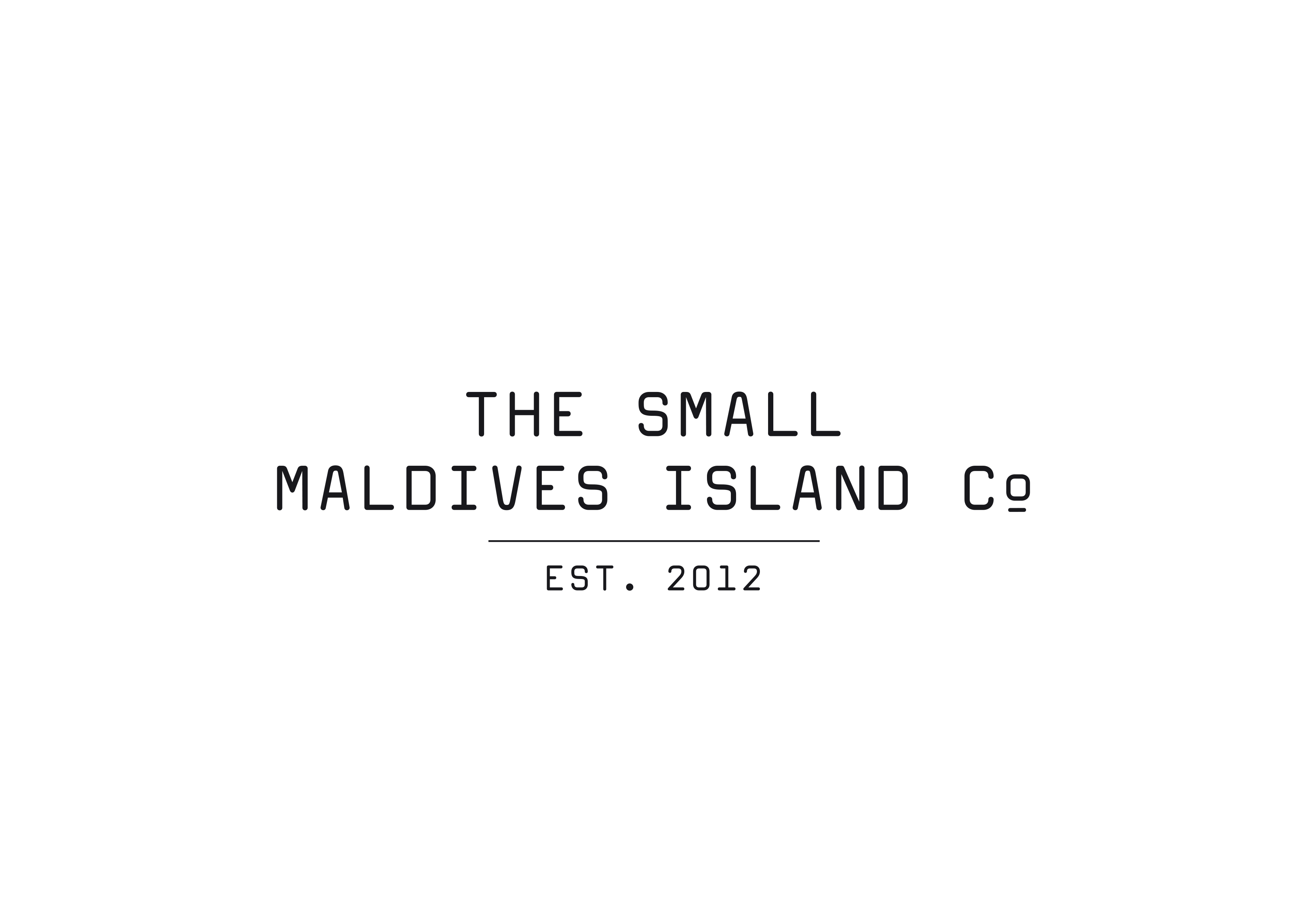 The Small Maldives Island Co Logo